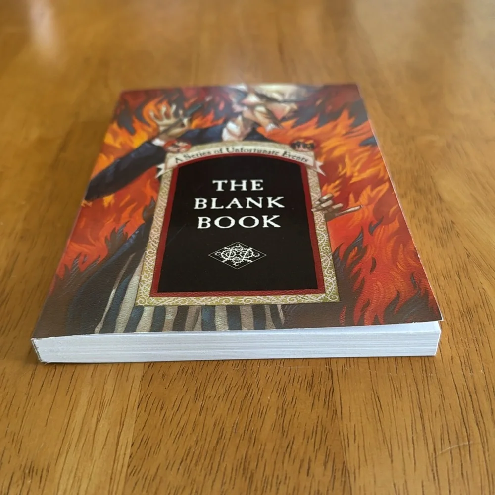 ✋New A Series of Unfortunate Events The Blank Book Paperback